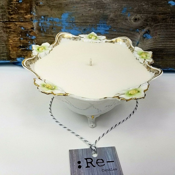 RS Prussia Other - Antique RS Prussia Germany Footed Bowl Candle
